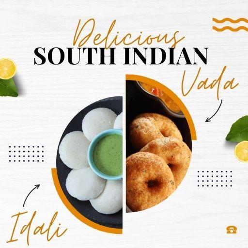 Buy 2 & Get 1 Free! Idali/Vada- Dinner