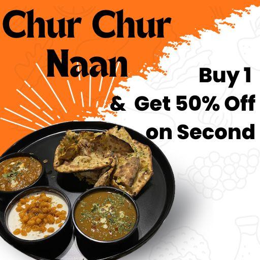 AMRITSARI KULCHA PLATTER : Buy One &  Get Second 50% Off.