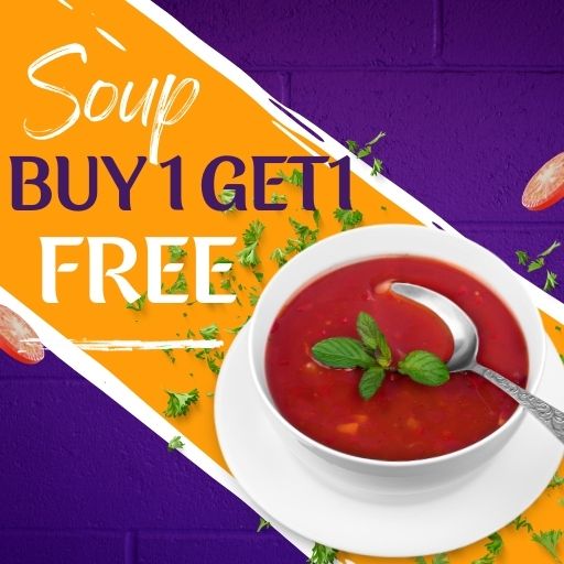 Buy 1 Soup & Get 1 Soup Free