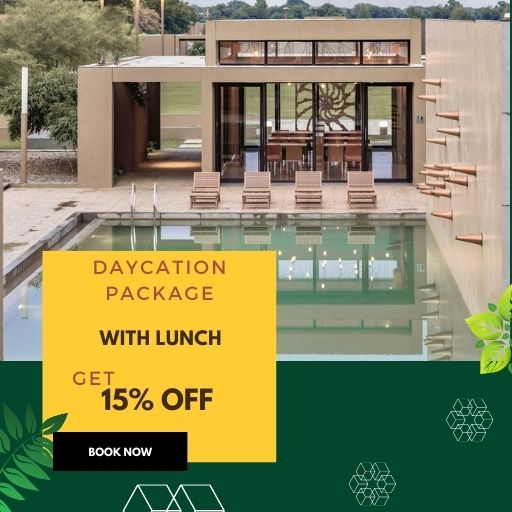 Day Cation Package Offer : Get 15% Off on Daycation Package Total Bill Amount