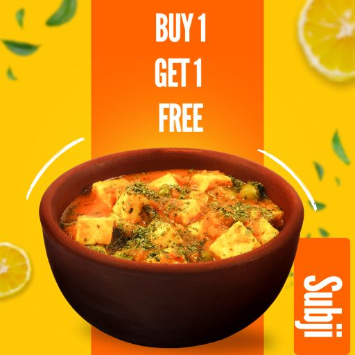 SABJI / DAL : Buy 1 & Get 1 Free.