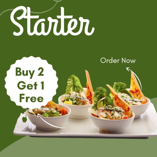 STARTER : Buy 2 & Get 1 Free.