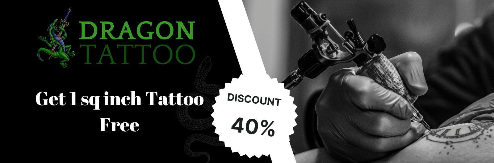 Get 40% off on 10inch tattoo