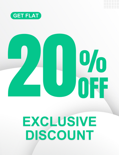 Flat 20% Off