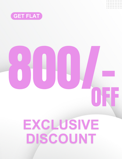 Get 800/- Off