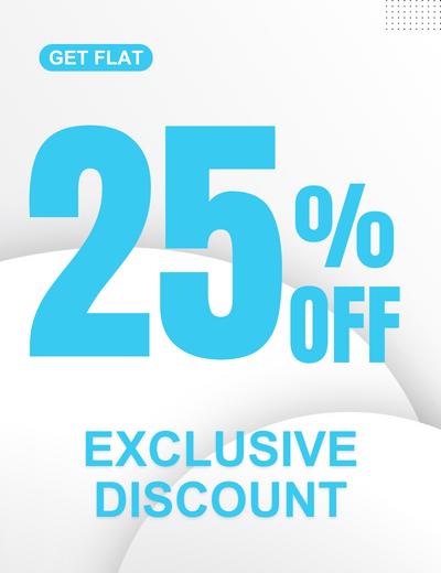 Flat 25% Off