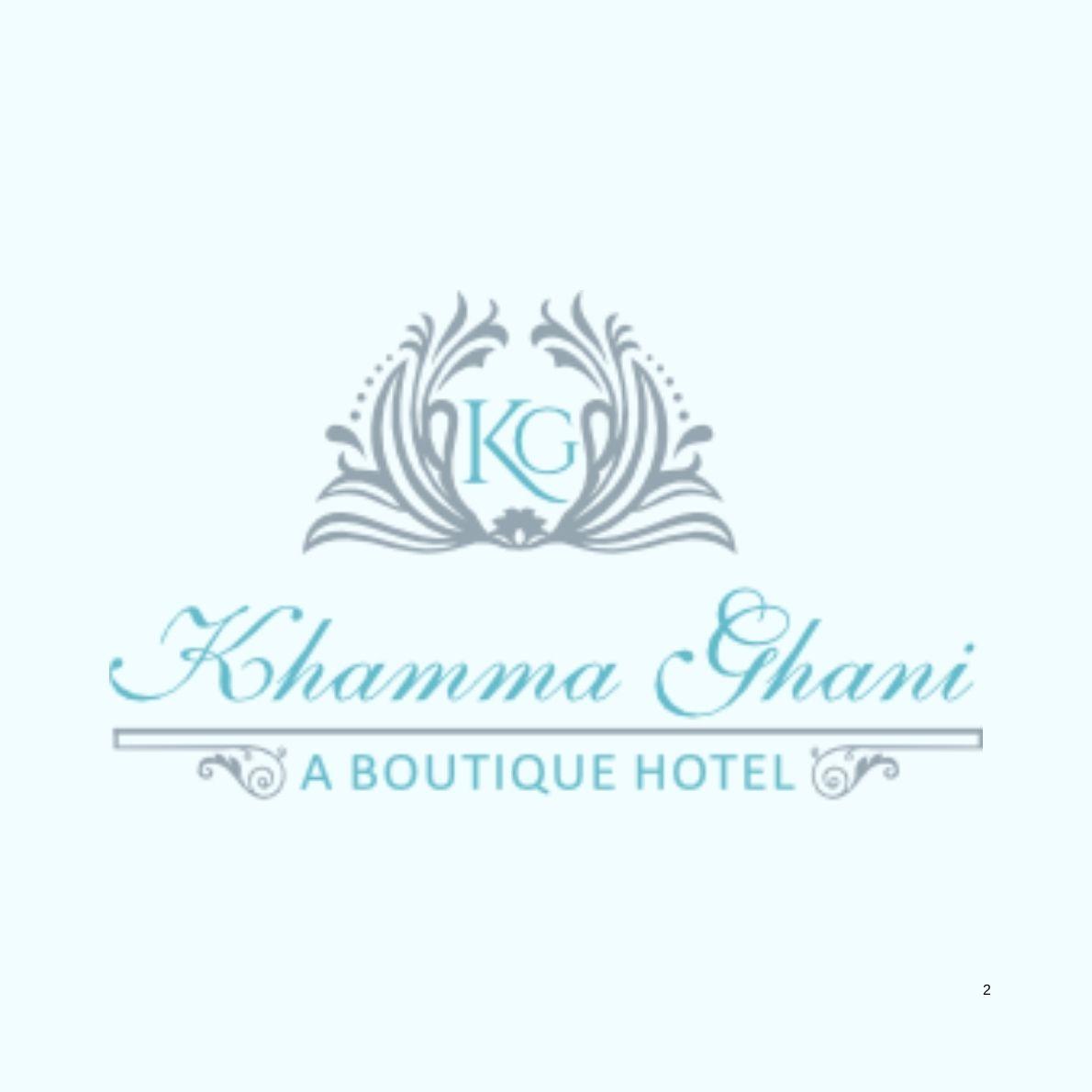 Khamma Ghani A Boutique Hotel