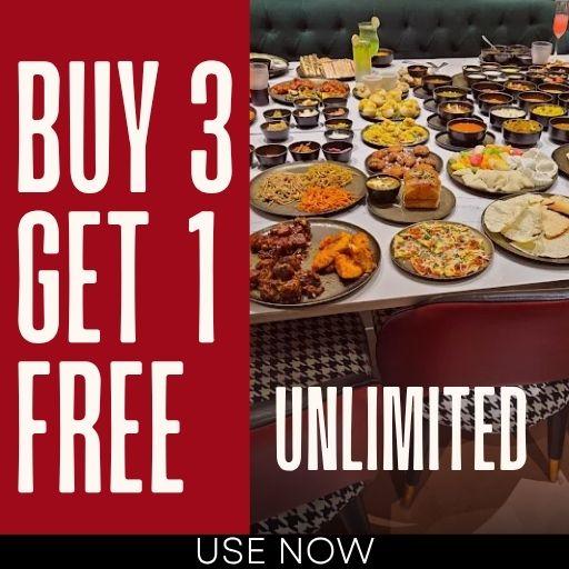 Unlimited Offer : Buy 3 & Get 1 Free