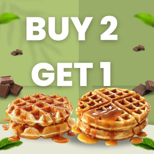 WAFFLE : Buy 2 & Get 1 Free