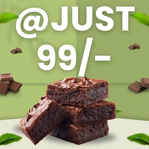 Brownie @ Just 99/- Only