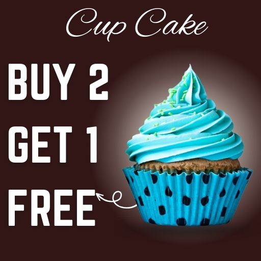 Cup Cake : Buy 2 & Get 1 Free