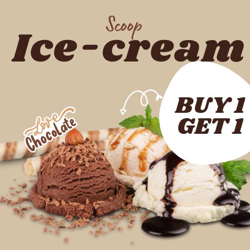 Roll Cut Kulfi (Half) : Buy 1 & Get 1 Free