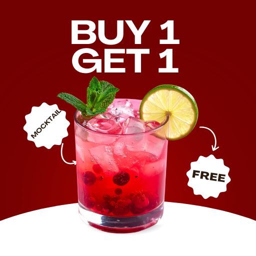 Mocktail : Buy 1 & Get 1 Free