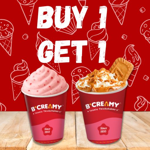 Thick Shake : Buy 1 & Get 1  Feree