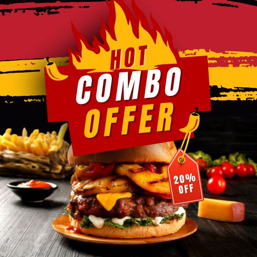 Flat 20% off on Menu Combo