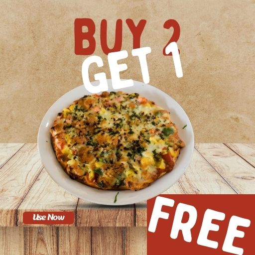 Pizza (6inch) : Buy 2 & Get 1 Free