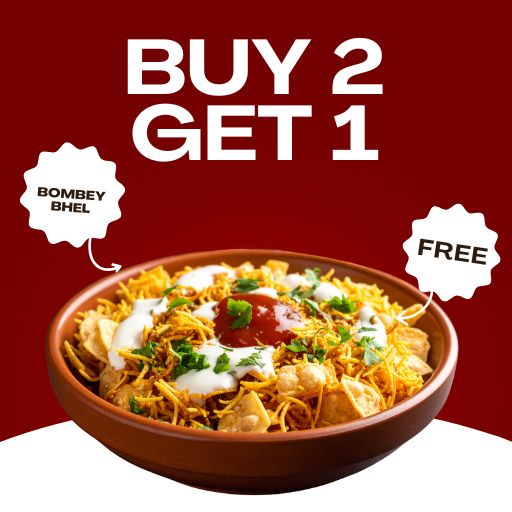 Bombey Bhel : Buy 2 & Get 1 Free