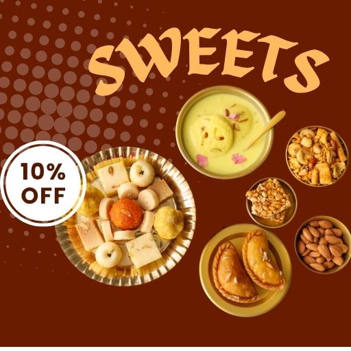 Flat 10% off on Vipul Dudhiya Sweet Product