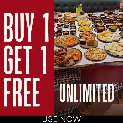 Unlimited Lunch Offer : Buy 1 & Get 1 Free