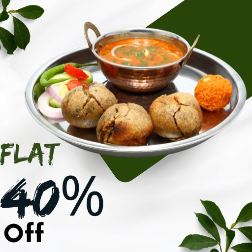 Daal Baati : Flat 40% off