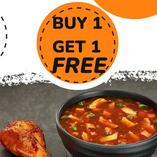 SOUP : Buy 1 Get 1 Free