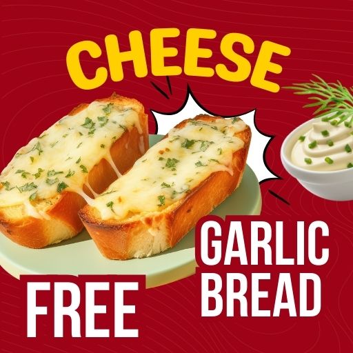 Garlic Bread Offer : Buy 1 & Get 1 Free