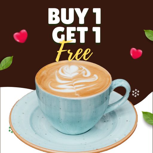 Hot Coffee Offer : Buy 1 & Get 1 Free