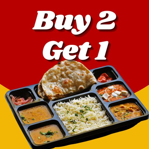 Punjabi Fix Lunch : Buy 2 & Get 1 Free