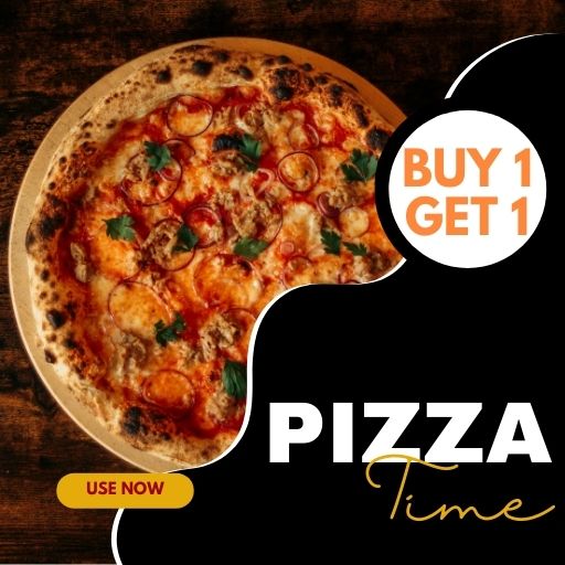 LARGE PIZZA :Buy 1 & Get 1 Free