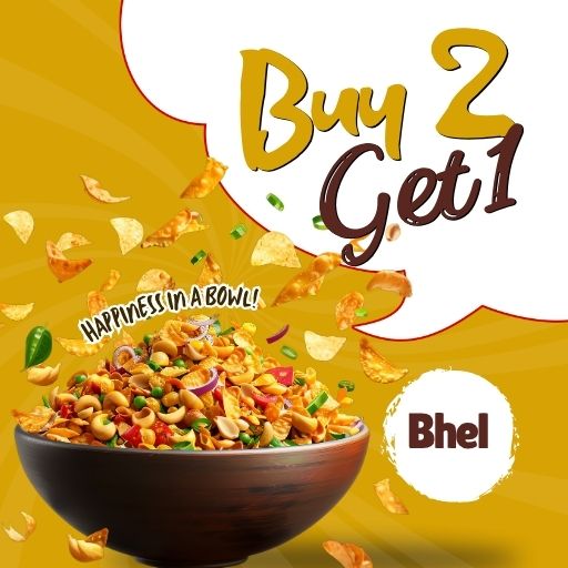 Bhel : Buy 2 & Get 1 Free
