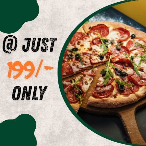 Buy 1 Any Pizza @ Just 199/- (Valid on Sweet Corn / Marghrita / Veg.Pizza)