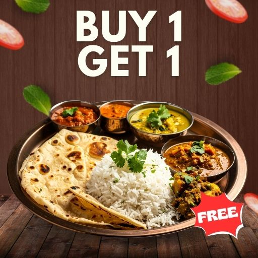 Corporate Thali : Buy 1 & Get 1 Free