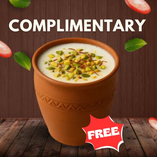Complimentary Free  Lassi on 399/- and Above Bill