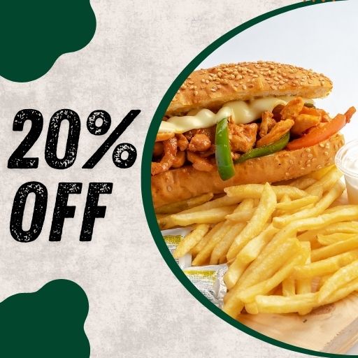 A-La-Carte Offer : 20% off on 500/- and Above Bill Amount