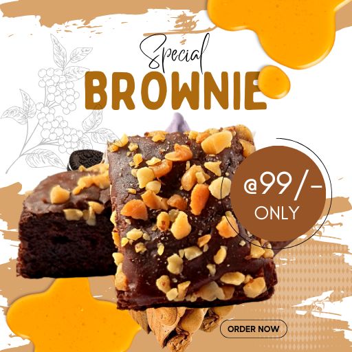 Buy Any 1 Single Brownies @ Rs 99/- Only
