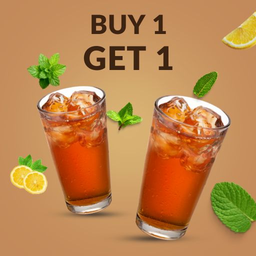 Ice Tea : Buy 1 & Get 1 FRee