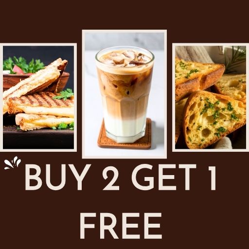 Buy any Signature Sandwich + Any Garlic Bread & Get 1  Small Special Thick Cold coffee Free