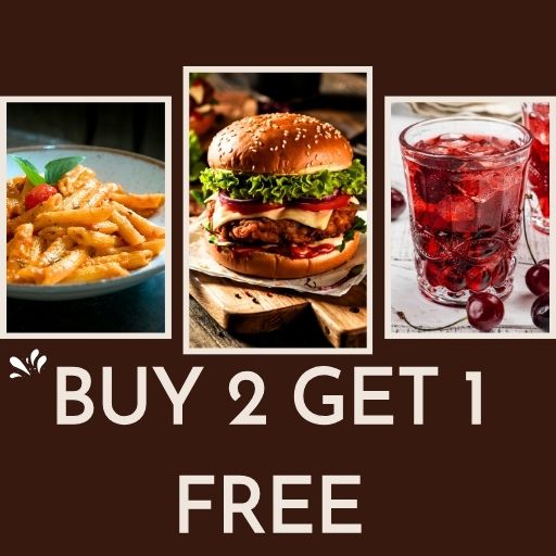 Buy 1 any Pasta + Any Cooler & Get 1 Veggie Mini Patty Burger Free