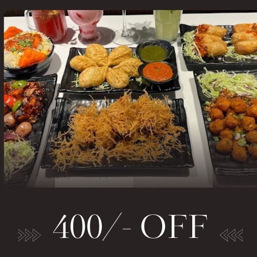 A-La-Carte Offer: Rs.400/- Off on 1000/- And Above