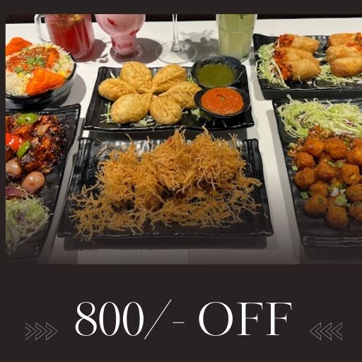 A-La-Carte Offer: Rs.800/- Off on 2000/- And Above