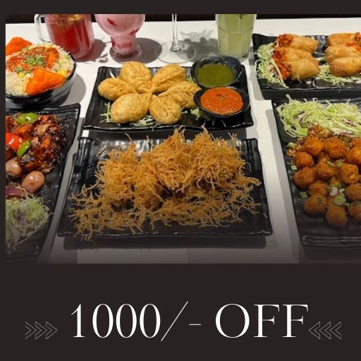 A-La-Carte Offer: Rs.1000/- Off on 3000/- And Above