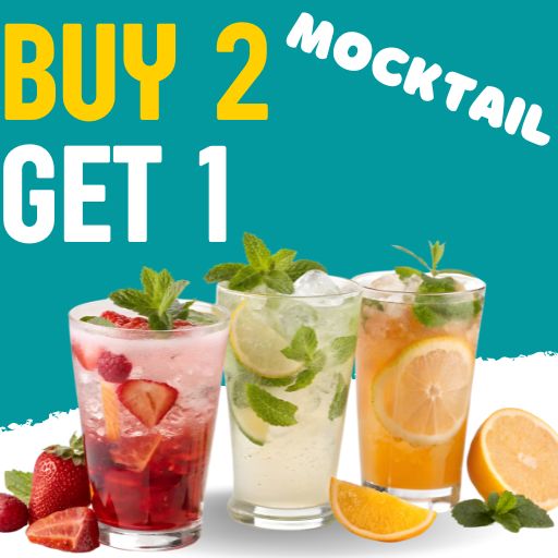 Mocktail : Buy 2 & Get 1 Free