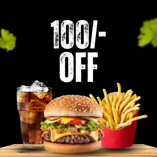 A-La-Carte Offer : 100/- off on 1000/- and Above