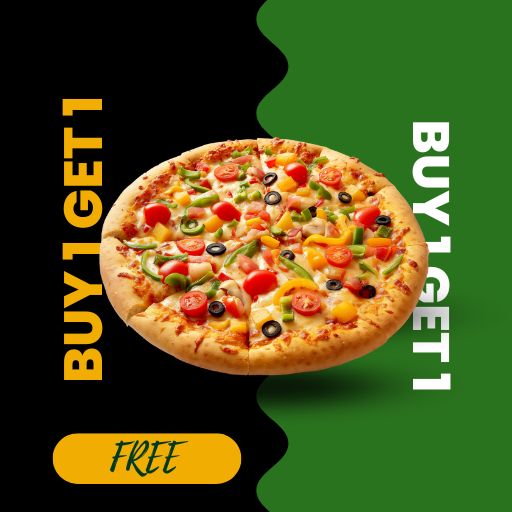 Pizza Offer : Buy 1 & Get 1 Free