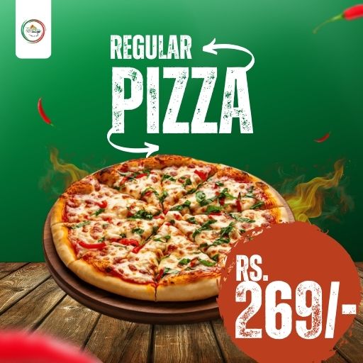 Buy 1 Any Regular Pizza @ 269/- Only