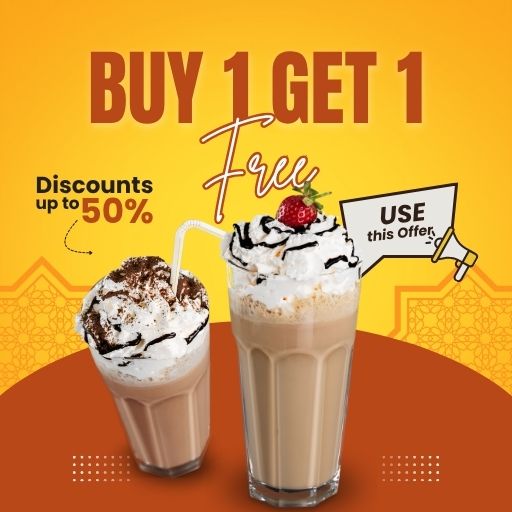 Cold Coffee : Buy 1 & Get 1 Free