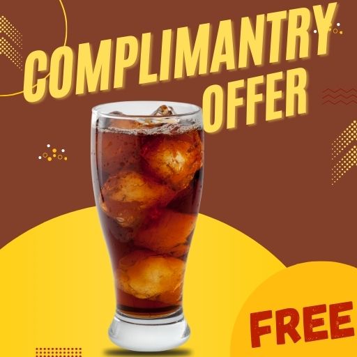 Complimentry : Get 250ml Cold Drink Absolute free on Buy Any Momos