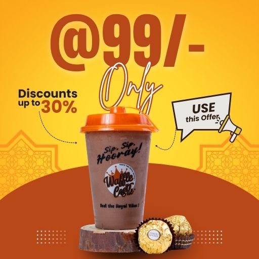 Chill Thrill Shakes @ just 99/- ( Valid on Worth Rs. 149/-)
