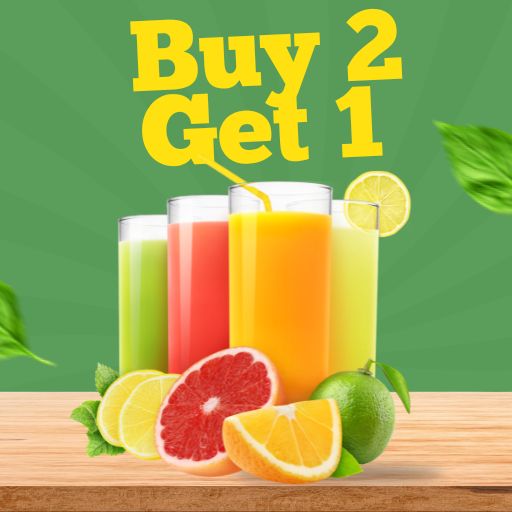 Natural Juice : Buy 2 & Get 1 Free