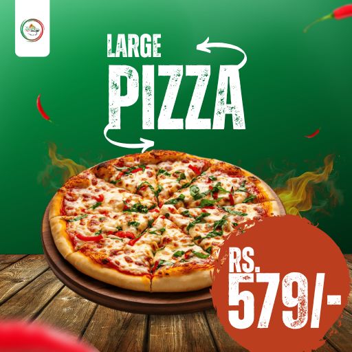 Buy 1 Any Large Pizza From Menu @ Just 579/-